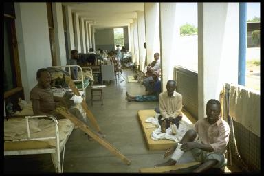 One of many overcrowded hospitals in Malawi [Click to enter site]